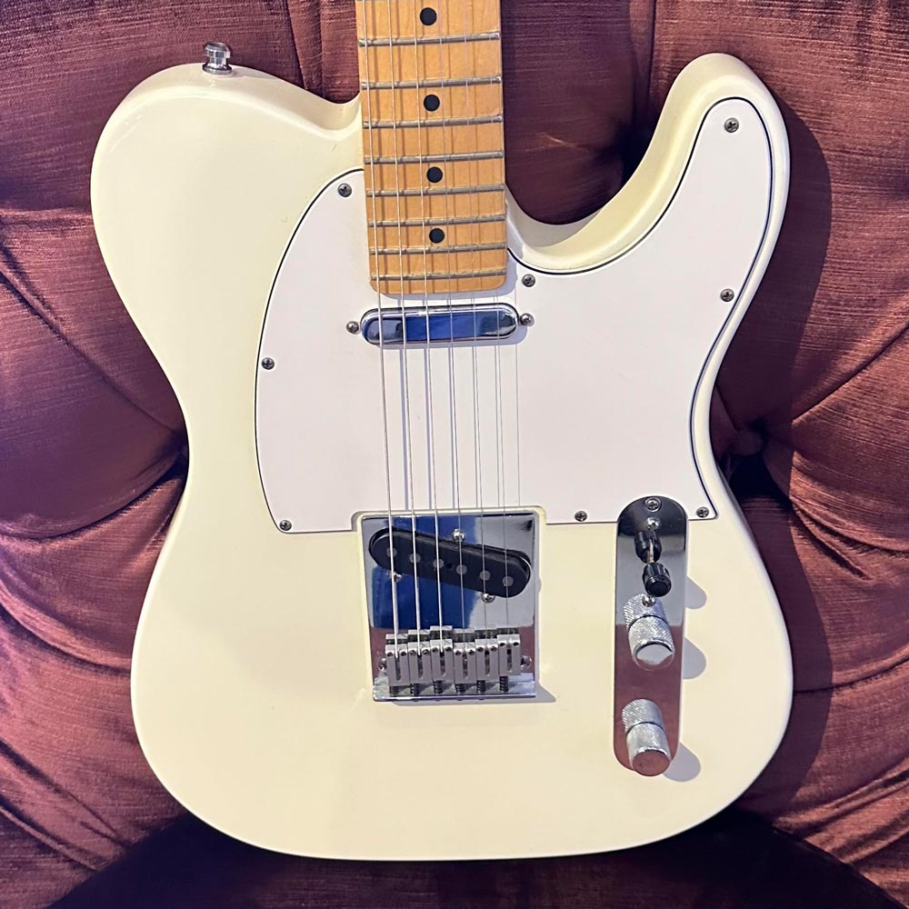 Fender American Standard Telecaster Electric Guitar - Olympic White (P –  Bananas at Large® Musical Instruments & Pro Audio