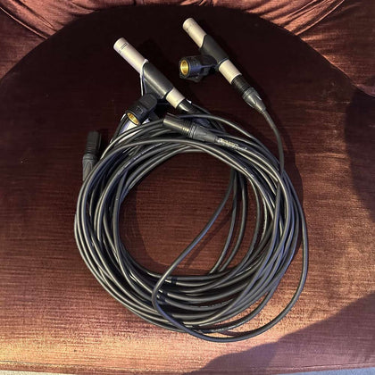 Rode NT5 Premium Small-Diaphragm Condenser Mic Pair w/ Clips and 20 ft. Mogami Cables (Pre-Owned)