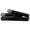 Shure BLX288/SM58 Wireless Dual Vocal System with Two SM58 - H11 Freq Band