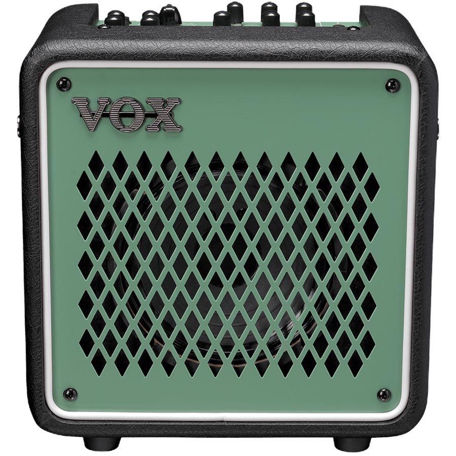 Vox Mini Go 10 10 Watt Portable Modeling Guitar Amp Olive Green