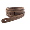 Taylor Element Distressed Leather 2.5 in. Guitar Strap - Dark Brown