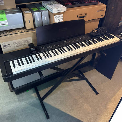 Yamaha P-80 Digital Piano Bundle w/ Stand, Music Rest, Sustain Pedal and Power Supply (Pre-Owned)