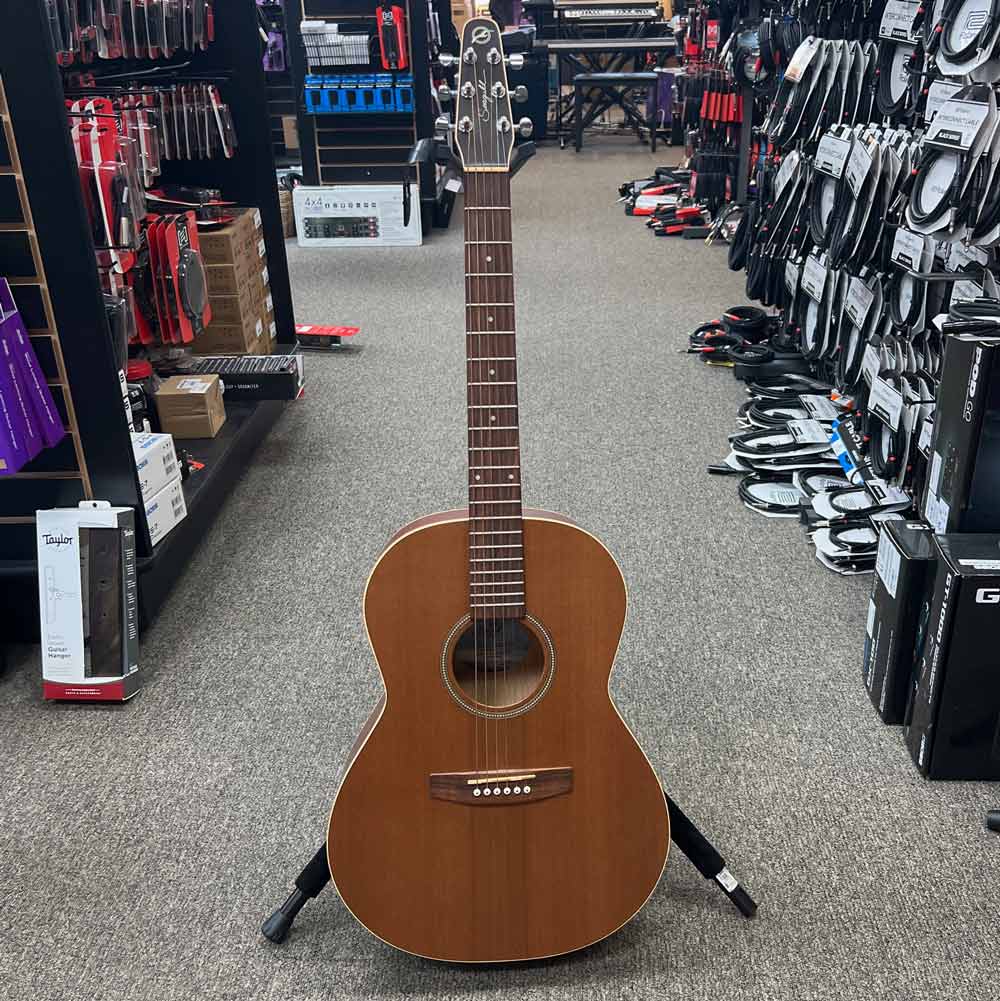 Seagull S6 Coastline Cedar Folk Acoustic Guitar w/ Hard Case (Pre-Owne –  Bananas at Large® Musical Instruments & Pro Audio