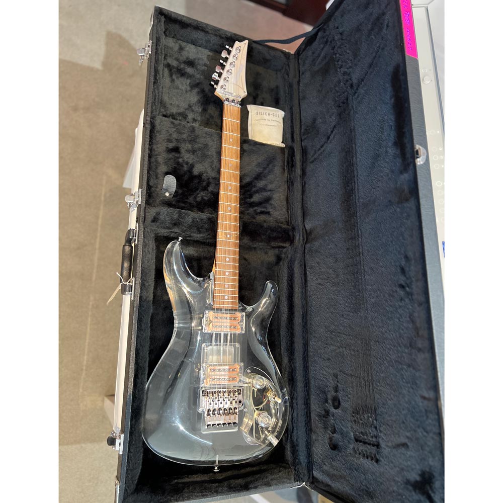 Ibanez Custom Shop One Of A Kind Prototype JS2K Y2K Crystal Planet Ele Bananas at Large Musical Instruments Pro Audio