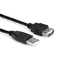 Hosa - USB-205AF - 5 ft High Speed USB Extension Cable - Type A Male to Female