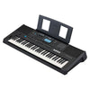 Yamaha PSR-E473 61-Key Portable Keyboard with Music Rest - Black