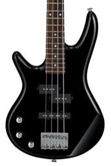 Ibanez GSRM20L Mikro Left-Handed 4-String Short Scale Bass Guitar - Black