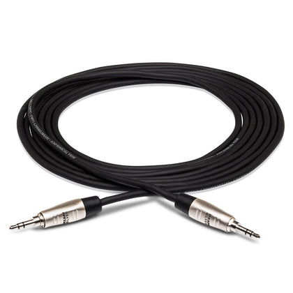 Hosa Pro Stereo Interconnect Cable, REAN 3.5 mm TRS to Same - 10 ft.