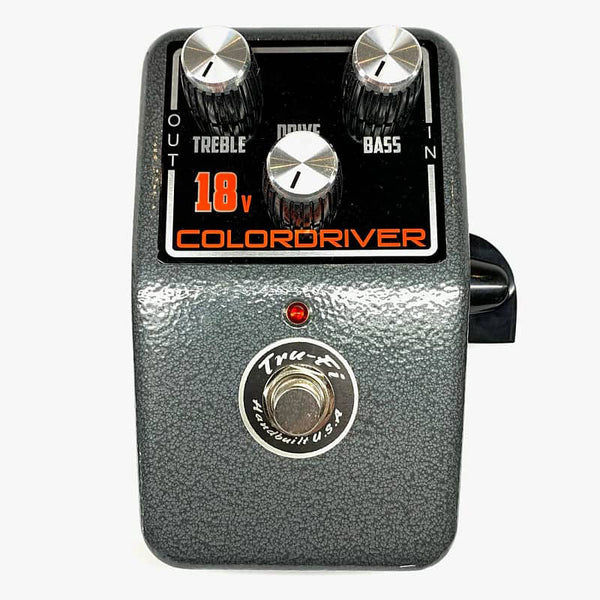 Tru-Fi Colordriver 18 Volt Overdrive Fuzz Guitar Pedal – Bananas at Large®  Musical Instruments & Pro Audio