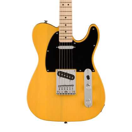 Squier Sonic Telecaster - Butterscotch Blonde with Maple Fingerboard & Black Pickguard