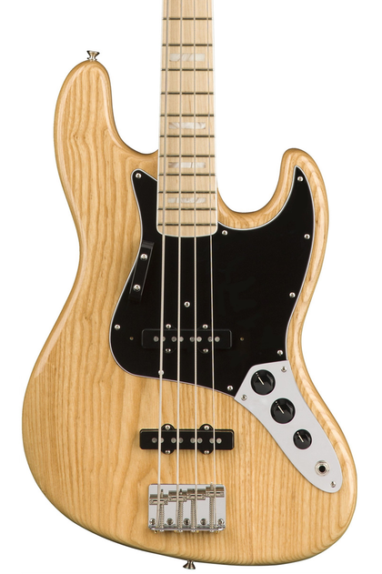 Fender American Original 70s Jazz Bass with Maple Fretboard - Natural