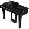 Roland GP-3-PE Compact Grand Digital Piano with Bench - Polished Ebony