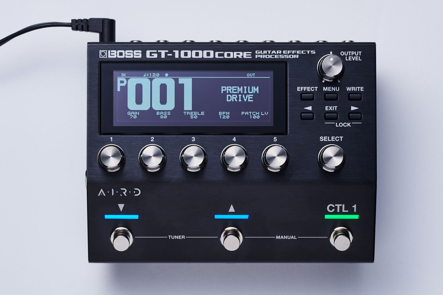 BOSS GT-1000CORE Multi-Effects Processor Black