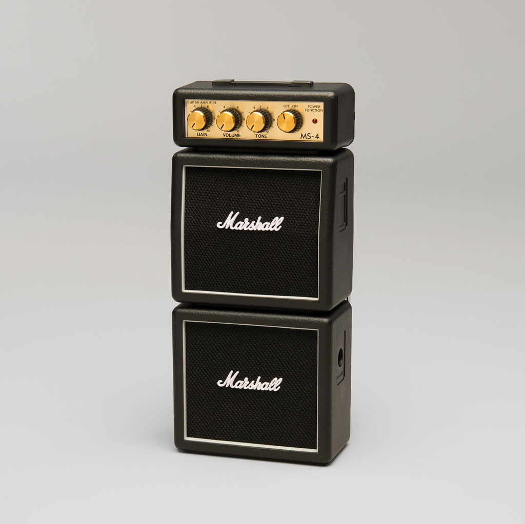 Marshall MS 4 Not So Mini Amp Black Bananas at Large Musical Instruments Pro Audio
