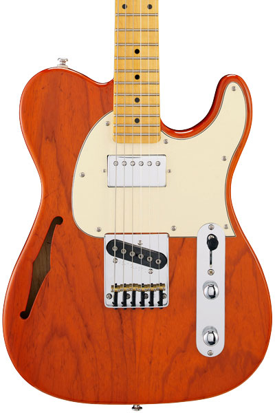 G&L Tribute ASAT Classic Bluesboy Semi-hollow Clear Orange