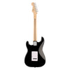 Squier Sonic Stratocaster, Maple Fingerboard, White Pickguard, Black