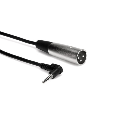 Hosa XVM-101M Microphone Cable 3.5mm To XLR-M - 1 ft.