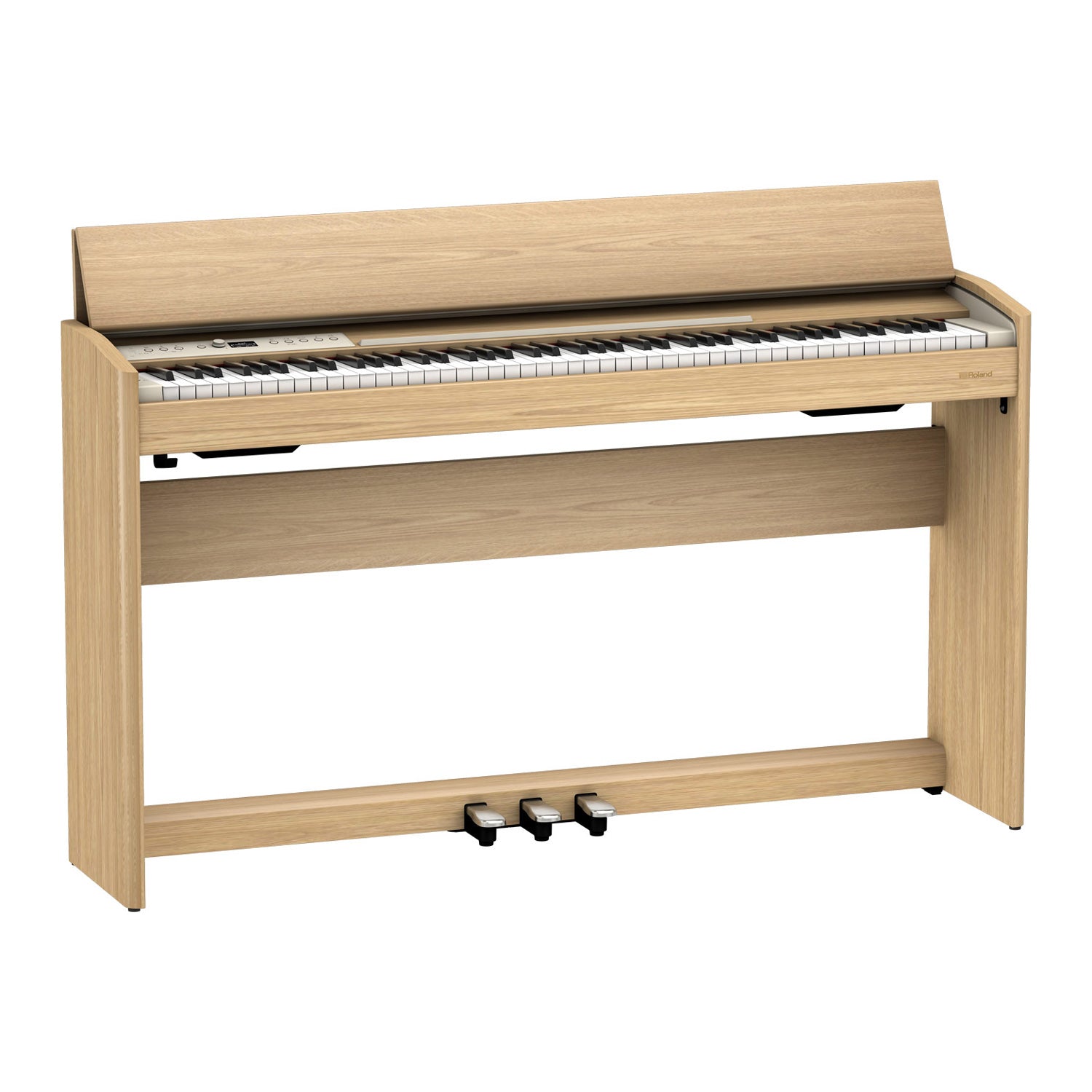 Roland F701 Digital Piano Light Oak