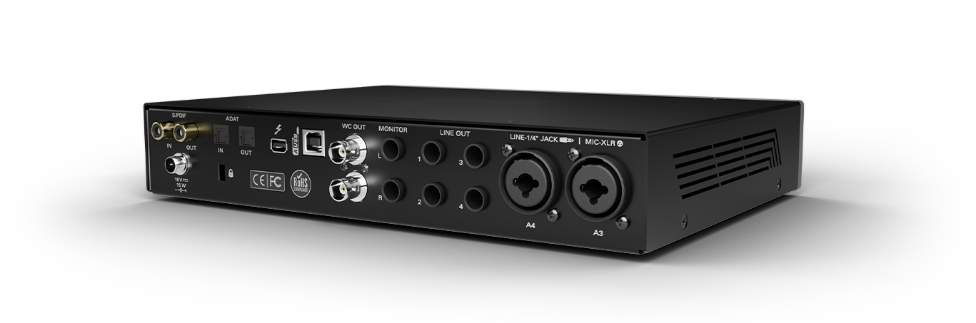 Antelope Audio Discrete 4 Synergy Core Thunderbolt and USB Audio Inter –  Bananas at Large® Musical Instruments & Pro Audio